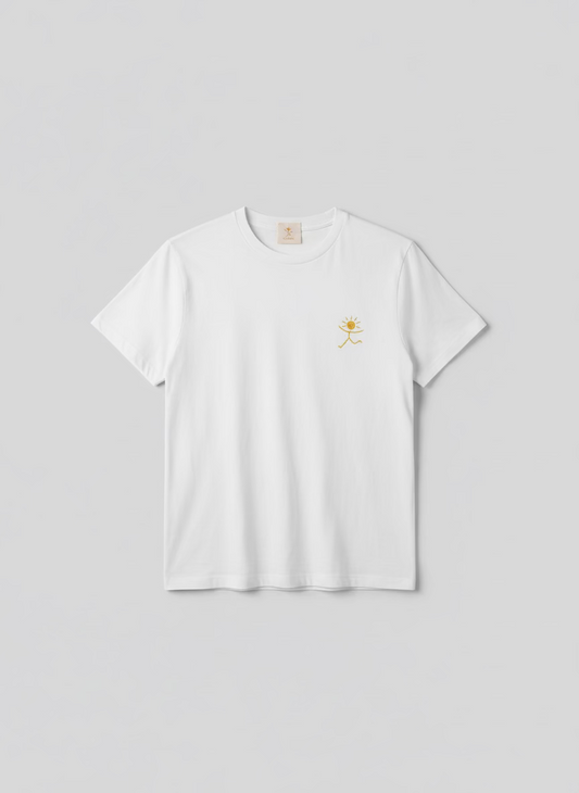 Tee-shirt unisexe, brodé main FELICITA